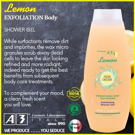 A3 LEMON LEMON Exfoliating Shower Gel 420ML
