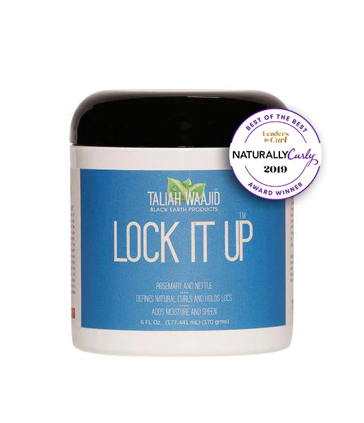 TALIAH WAAJID  BLACK EARTH NATURAL PRODUCT  Lock It Up For Natural Hair 6oz