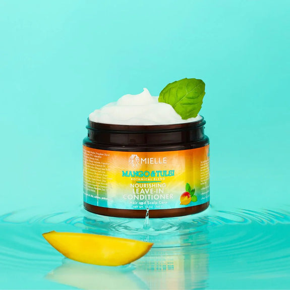 MIELLE Mango & Tulsi Nourishing Leave-In Conditioner-12 OZ