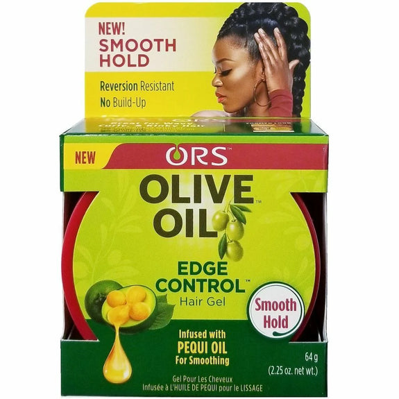 ORS OLIVE OIL EDGE CONTROL HAIR GEL SMOOTH HOLD  64 G