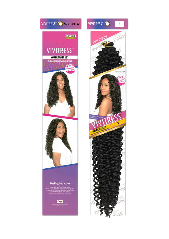 VIVITRESS WATER WAVE HAIR FOR BRAIDING & CROCHET