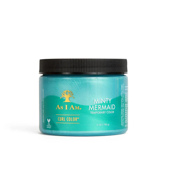 As I Am Temporary Curl Color Minty Mermaid 182g