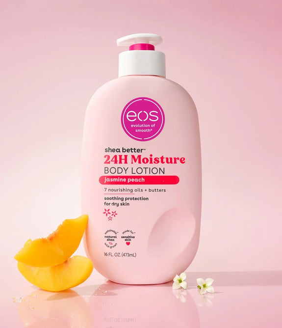 EOS Jasmine Peach Body Lotion 473ml/16oz