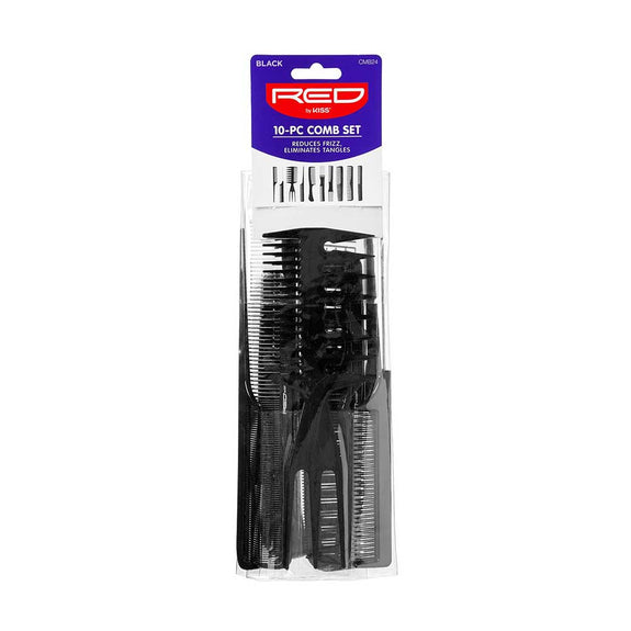 RED BY KISS Comb Set (10pcs)