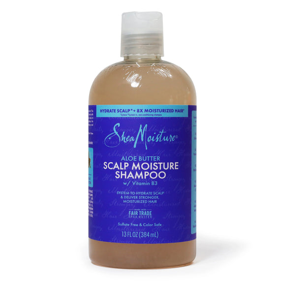 Sheamoisture Aloe Butter Scalp Moisture Shampoo  13 oz