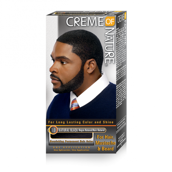 CREME OF NATURE HAIR COLOR FOR MEN Nourishing Permanent Gel Hair Color