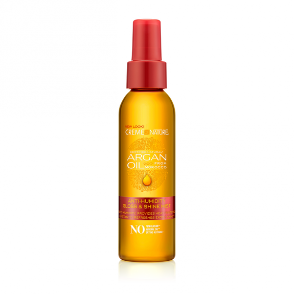 CREAME OF NATURE ARGAN OIL FROM MOROCCO Anti-Humidity Gloss & Shine Mist  4 oz