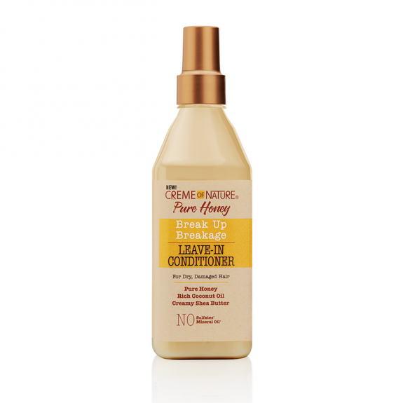 CREME OF NATURE PURE HONEY Break Up Breakage Leave-In Conditioner 8oz