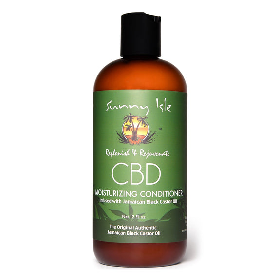 Sunny Isle Jamaican Black Castor Oil Moisturizing CBD Conditioner 12oz