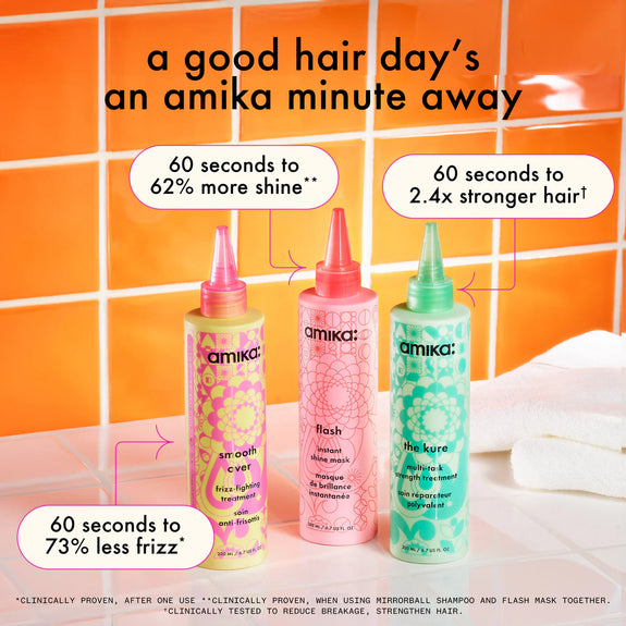 AMIKA smooth over frizz-fighting treatment mask