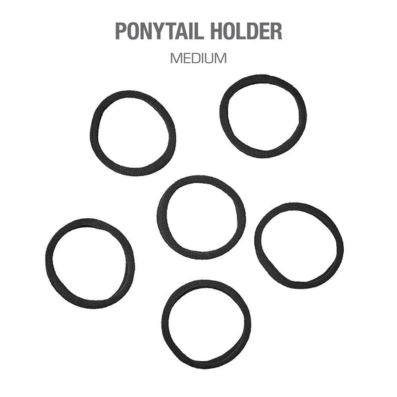 RED BY KISS Ponytail Holder Medium black