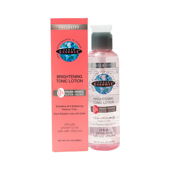 CLEAR ESSENCE  Exclusive Brightening Tonic Lotion 8 oz