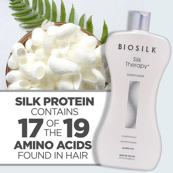 Biosilk Cleanse Silk Therapy Conditioner 12 oz