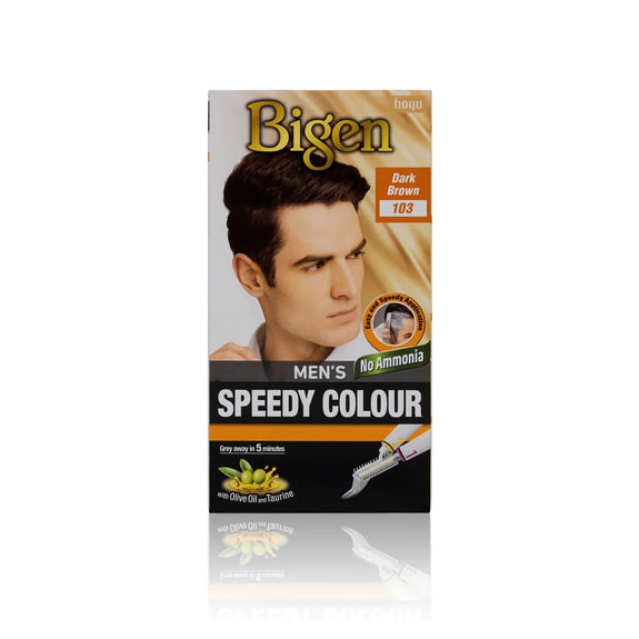 Bigen Men’s Speedy Hair Colour No.103 Dark Brown