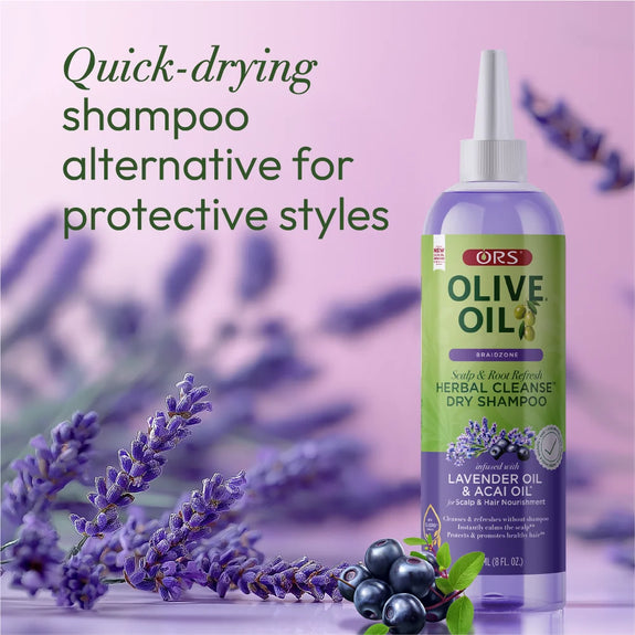 Ors Olive Oil Braidzone Scalp & Root Refresh Herbal Cleanse Dry Shampoo 236ml/8 fl.oz