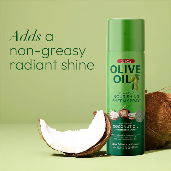 ORS OLIVE OIL NOURISHING SHEEN SPRAY COCONUT OIL 472 ML