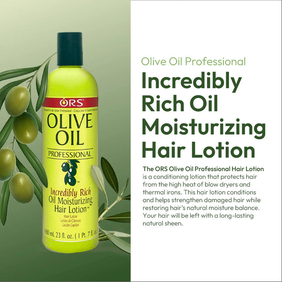 ORS OLIVE OIL INCREDIBLY RICH OIL MOISTURIZING HAIR LOTION 680ML