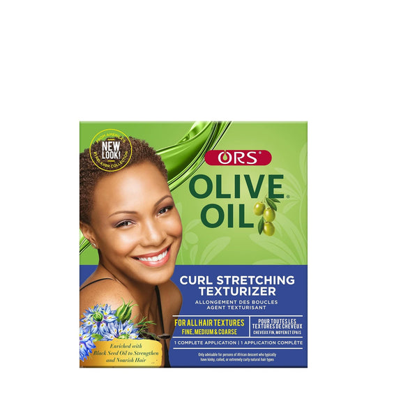 ORS OLIVE OIL CURL STRETCHING TEXTURIZER KIT WITH THE POWER OF EXOTIC OILS - ALL TEXTURES