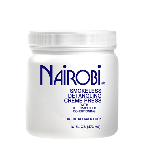 NAIROBI PROFESSIONAL Smokeless Detangling Creme Press, 16 OZ