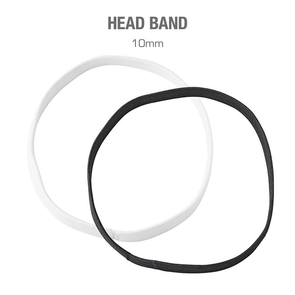 RED BY KISS Elastic Sport Headband 10mm (6pcs)