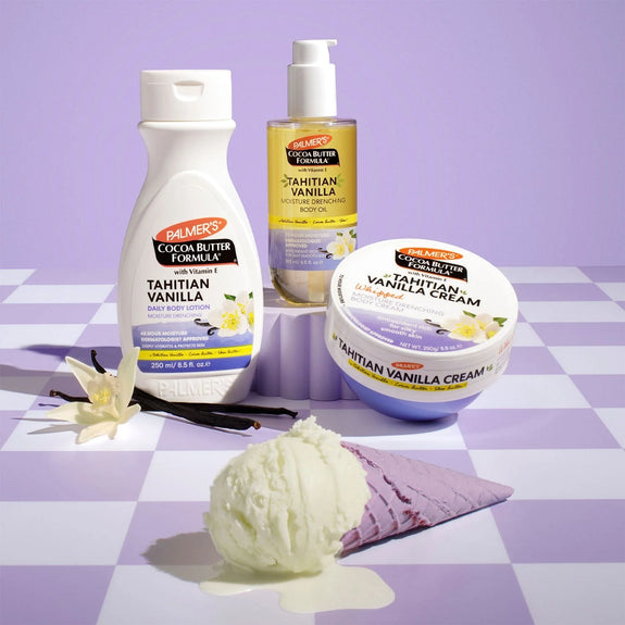 Palmer's Tahitian Vanilla Whipped Body Cream 250g