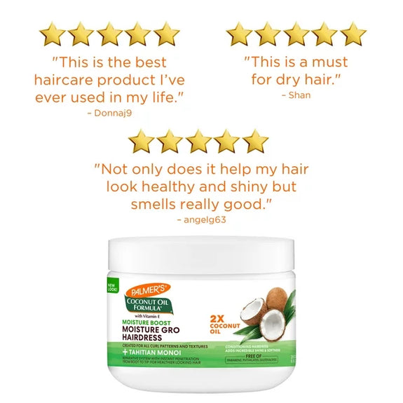 Palmer's Coconut Oil Formula Moisture Gro Hairdress,