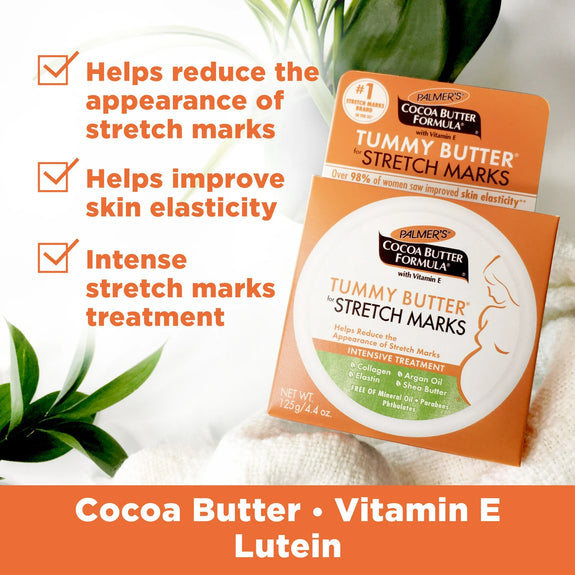 Palmer's Cocoa Butter Formula Tummy Butter for Stretch Marks, 4.4 oz.