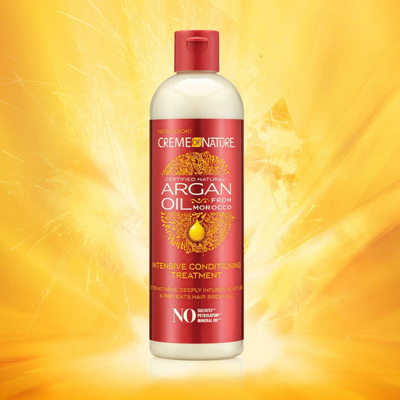 CREME OF NATURE ARGAN OIL FROM MOROCCO Intensive Conditioning Treatment