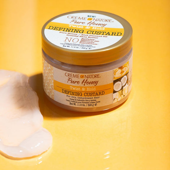 CREME OF NATURE PURE HONEY Twist & Hold Defining Custard 11.5oz