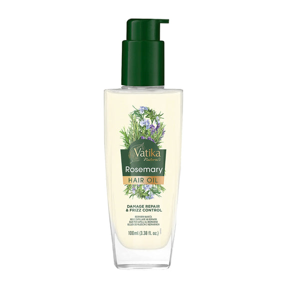 Vatika Natural Rosemary Hair Oil  Damage Repair & Frizz Control - 100 ML