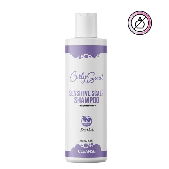 CURLY SECRET Sensitive Scalp Shampoo - Fragrance Free