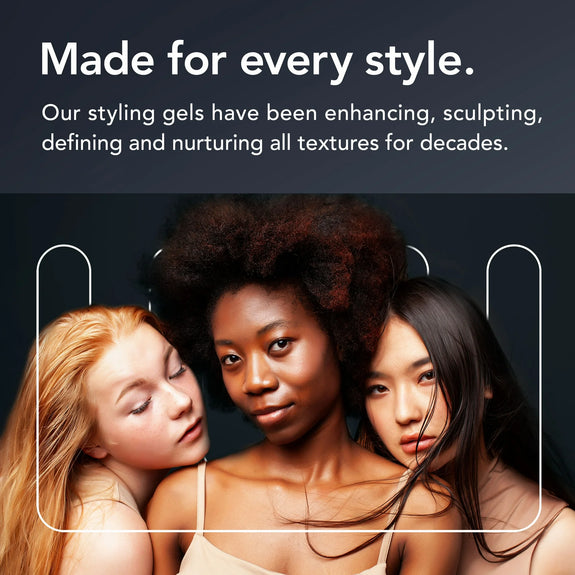 ECO STYLER BLACK CASTOR & FLAXSEED OIL HAIR STYLING GEL 236ML