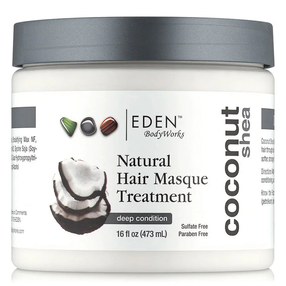 EDEN BODY WORKS  Coconut Shea Hair Masque Treatment 16oz