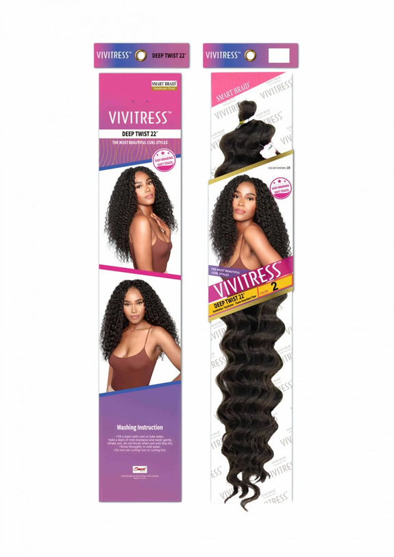 Vivitress Deep Twist Bulk 1x22”