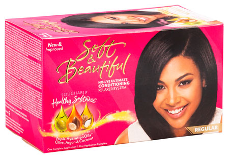 Soft and Beautiful No Lye Ultimate Conditioning Relaxer System