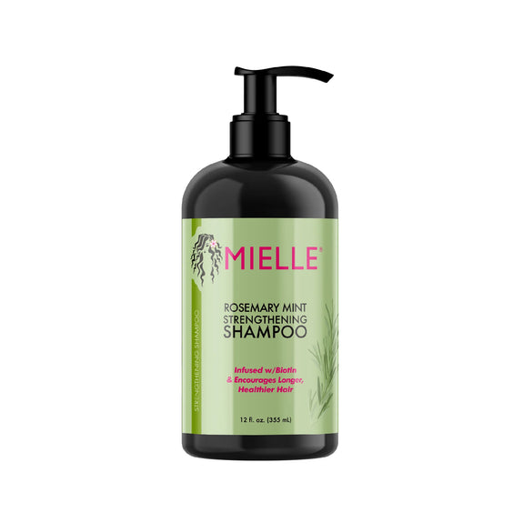 MIELLE Rosemary Mint Strengthening Shampoo-12 oz