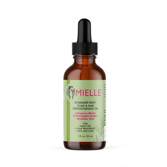 MIELLE Rosemary Mint Scalp & Hair Strengthening Oil-2 OZ