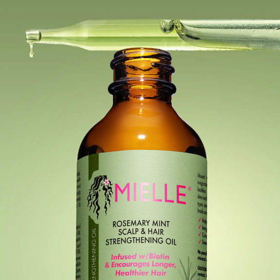 MIELLE Rosemary Mint Scalp & Hair Strengthening Oil-2 OZ