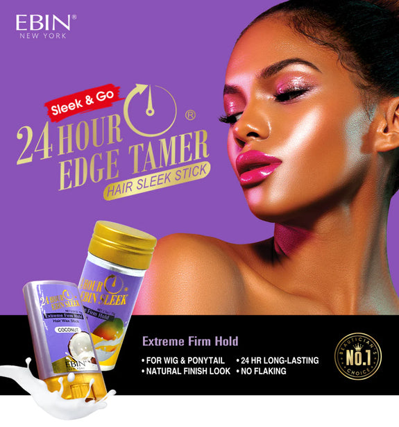 EBIN 24 HOUR EDGE TAMER SLEEK HAIR WAX STICK - MELON