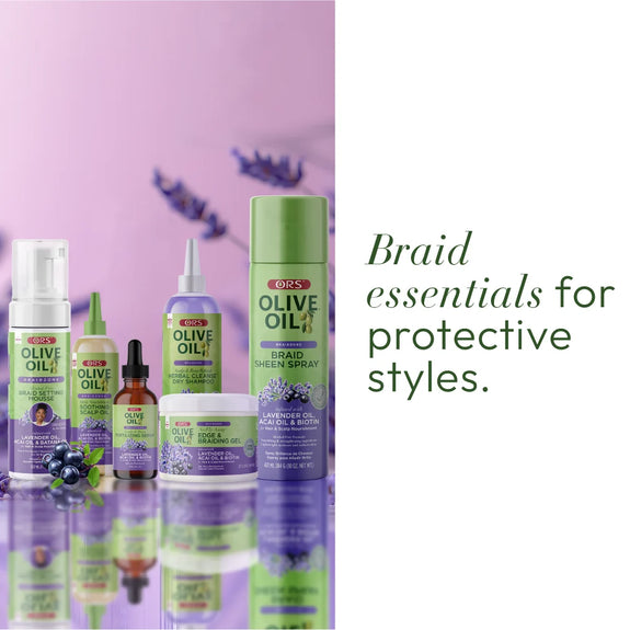 Ors Olive Oil Braidzone Soothe & Renew Fertilizing Serum 59ml/2 fl.oz