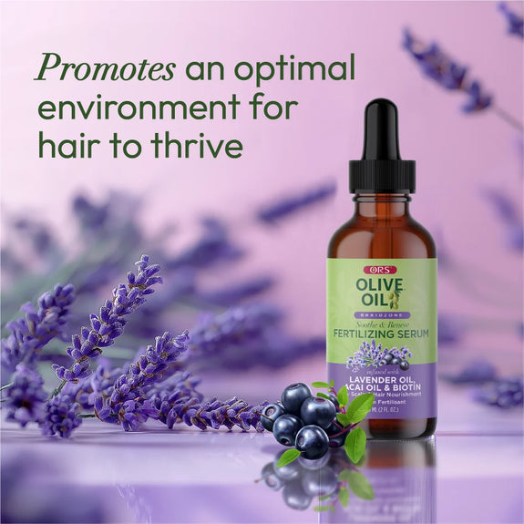 Ors Olive Oil Braidzone Soothe & Renew Fertilizing Serum 59ml/2 fl.oz