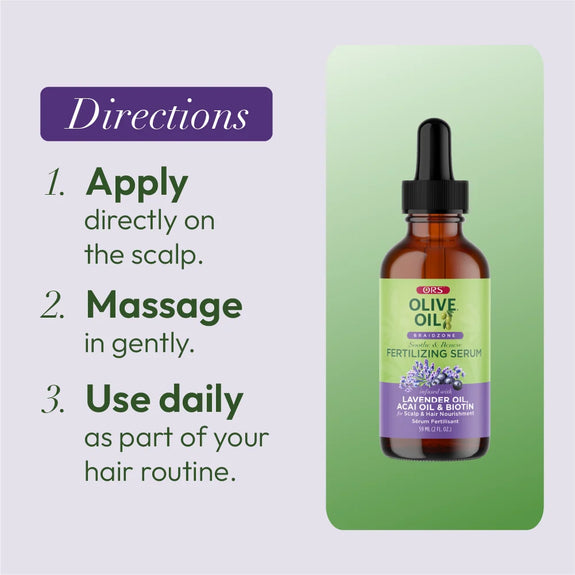 Ors Olive Oil Braidzone Soothe & Renew Fertilizing Serum 59ml/2 fl.oz