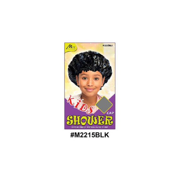 MURRY COLLECTION KIDS SHOWER CAP BLACK