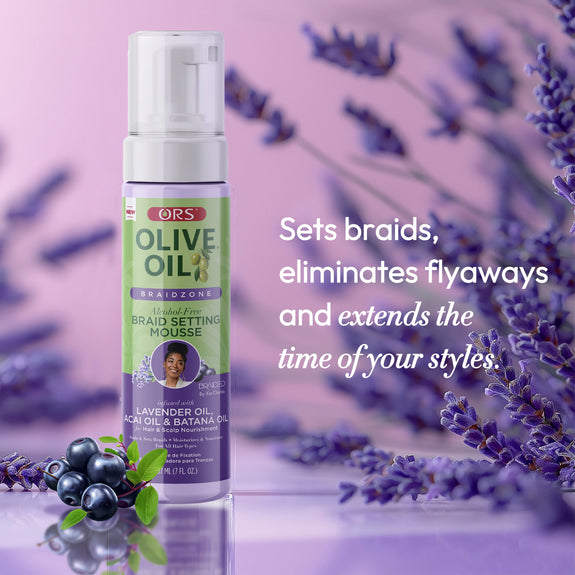 ORS Olive oil Braidzone Braid Setting Mousse 207ml/7oz