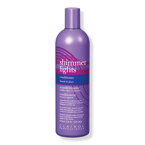 CLAIROL SHIMMER LIGHTS CONDITIONER BLONDE AND SILVER