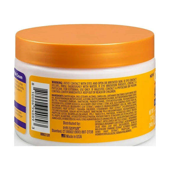 Cantu Revitalizing Leave-In Repair Cream with Acai Berry and Shea Butter, 12 oz.