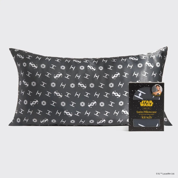 Kitsch Star Wars™ & Kitsch Satin Pillowcase in Galactic Empire - King