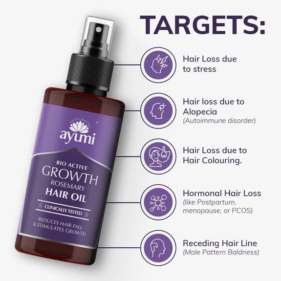 Ayumi Rosemary Hair Growth Oil 100ml