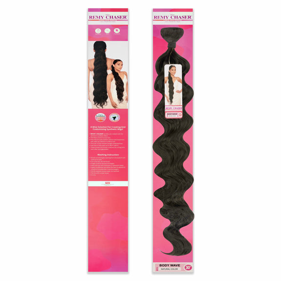 REMY CHASER SMART SYNTHETIC REMY CHASER BODY WAVE 30” PREMIUM VIRGIN