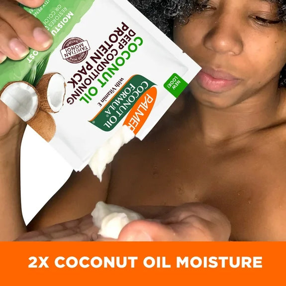 Palmer's Coconut Oil Formula Moisture Boost Protein Pack, 2.1 oz.